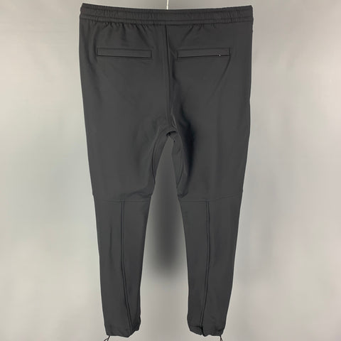 BOTTEGA VENETA Pre-Spring 2020 Size 32 Black Polyamide Casual Pants