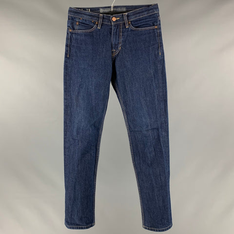 WILLIAMSBURG GARMENT CO. Taille 30 Jean fuselé en denim bleu
