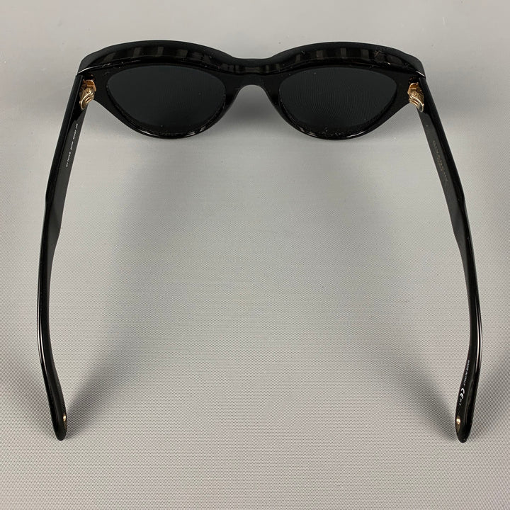 GIVENCHY Black Acetate Cat Eye Sunglasses