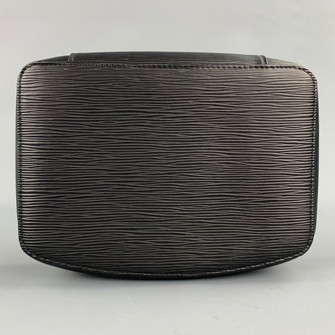 LOUIS VUITTON Ponche Monte Carlo Black Textured Epi Leather Jewelry Case