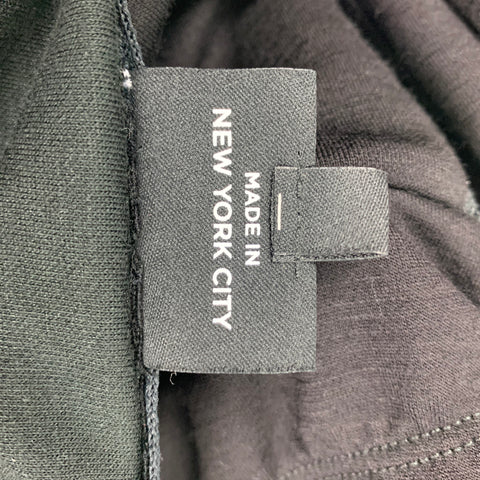 SEARCH AND STATE Size L Black Merino Wool Zip Up Jacket