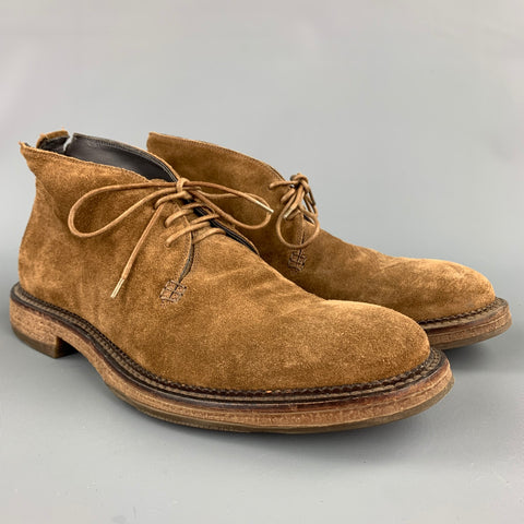 TO BOOT NY Size 9 Brown Suede Chukka Lace Up Shoes