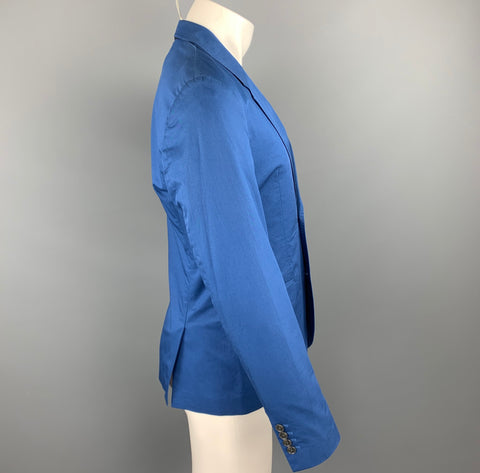 MARC by MARC JACOBS Blue Cotton Notch Lapel Sport Coat