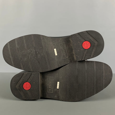 HUNTER Talla 9 Botines de goma negros