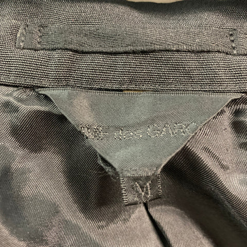 COMME des GARCONS Size M Black Polyester Single Breasted Jacket