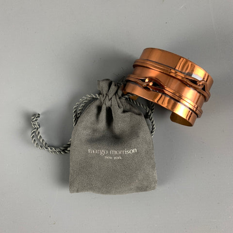 VINTAGE Gold Copper Metal Bracelet