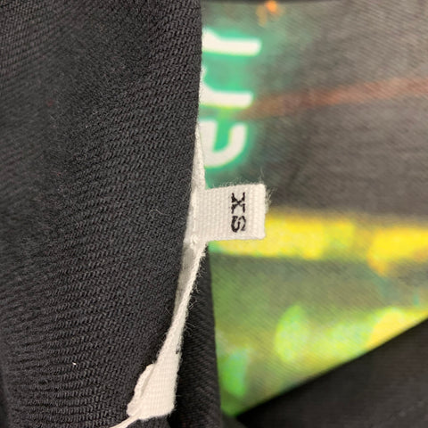 MAISON MARGIELA Size XS Black Multi-Color Abstract Cotton Oversized Jacket