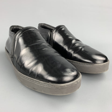 RAG &amp; BONE Taille 10 Baskets à enfiler en cuir noir