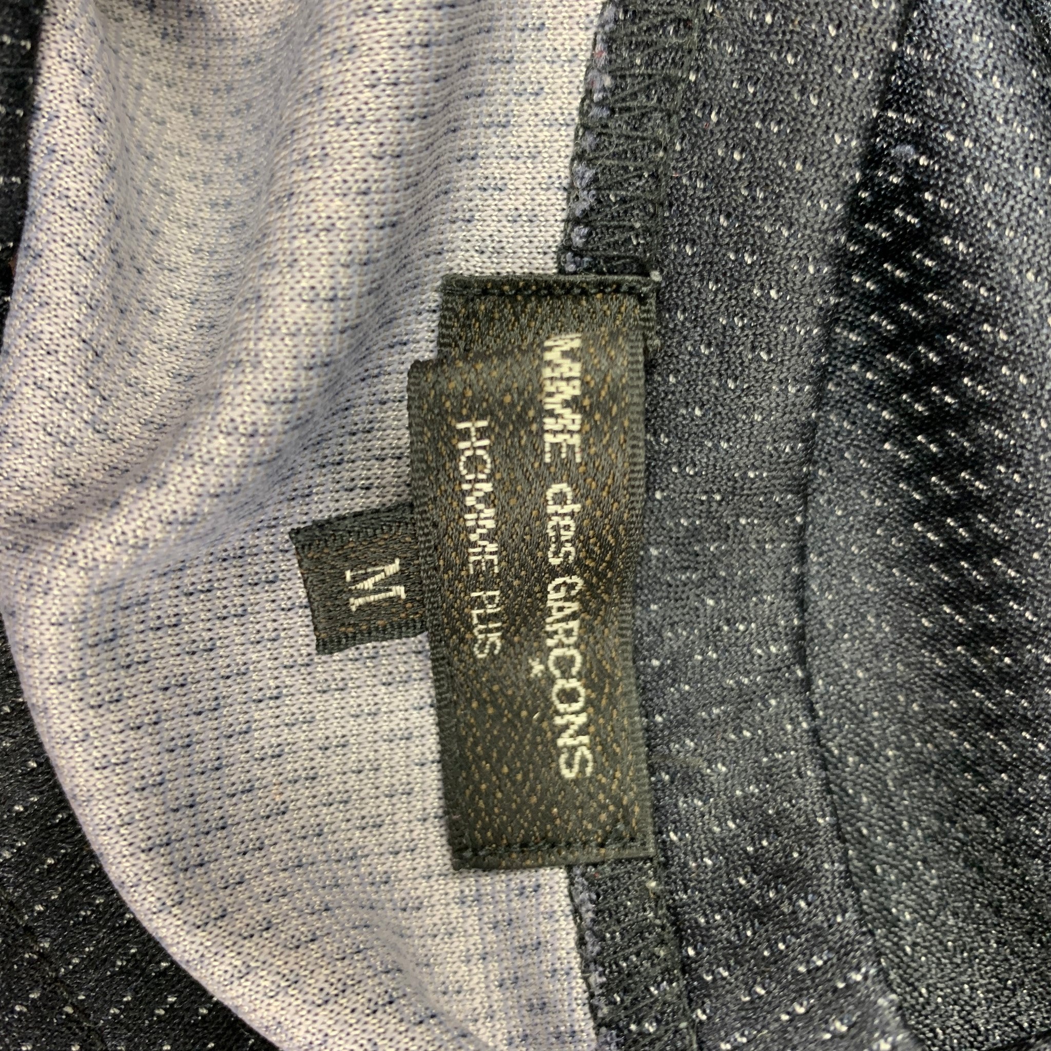 COMME des GARCONS HOMME PLUS SS 2005 Size M Pink Black Pink