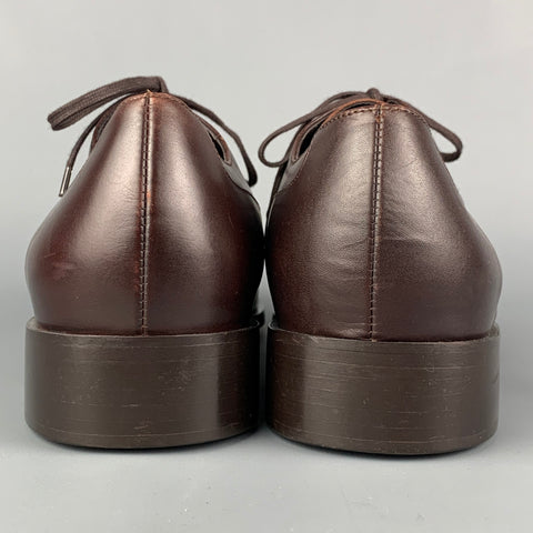 HARRYS OF LONDON Taille 10,5 Chaussures à lacets en cuir marron
