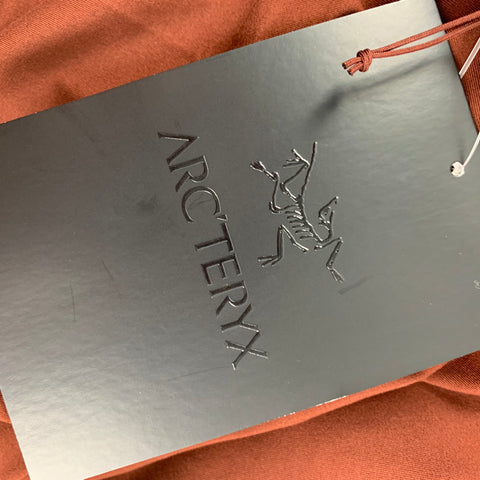 ARCTERYX Size L Brown Polyester Adahy Hoody Sweatshirt