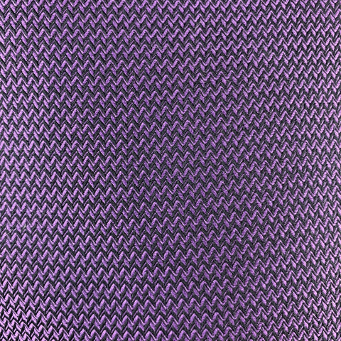 PAUL SMITH Size M Purple & Black Chevron Cotton Button Up Long Sleeve Shirt