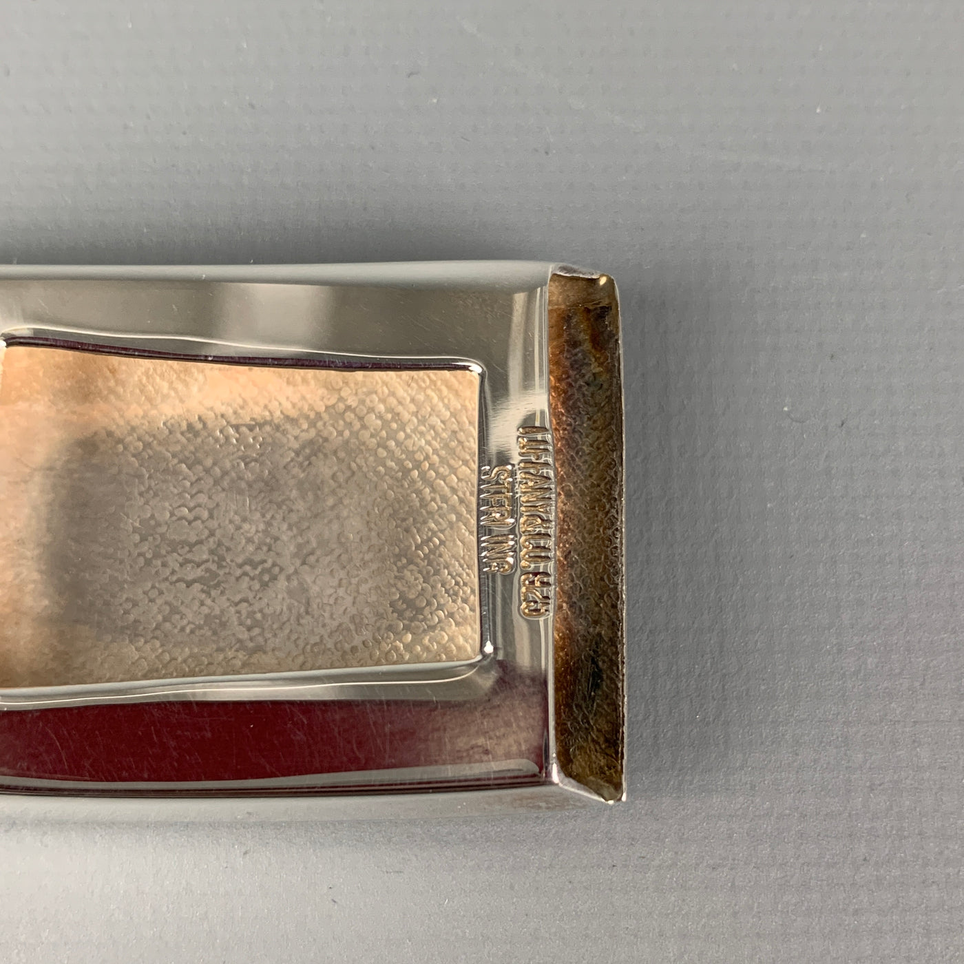 Vintage Tiffany Silverx14K Slide Buckle - minik.hr