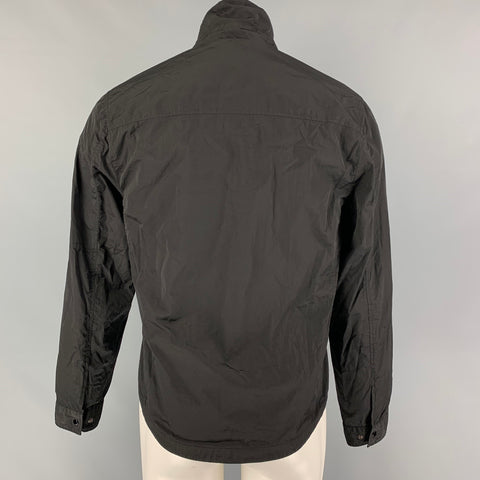 CP COMPANY Size S Black Nylon Zip Up Jacket