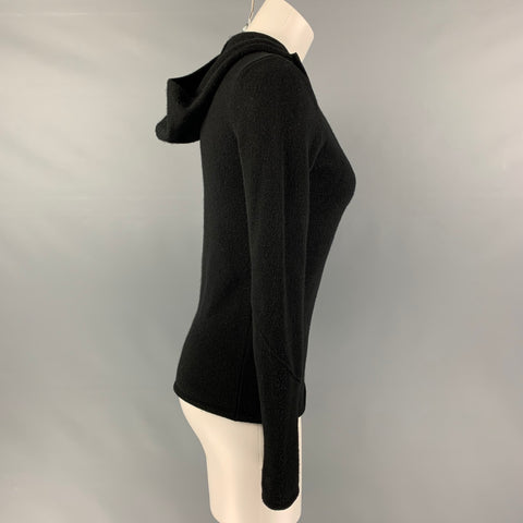 RLX by RALPH LAUREN Size S Black Cashmere Knitted 1/4 Zip Pullover