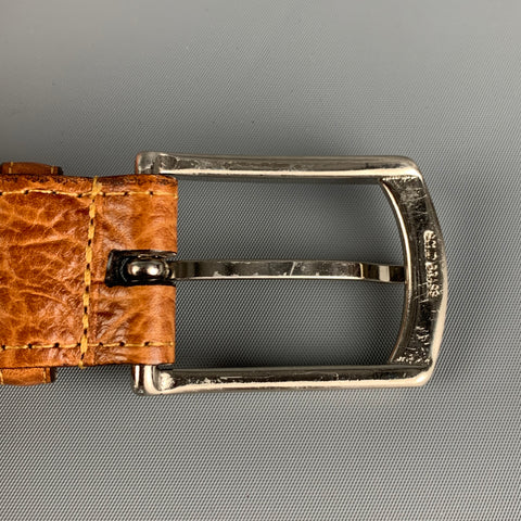 TORINO Size 32 Orange Braided Belt