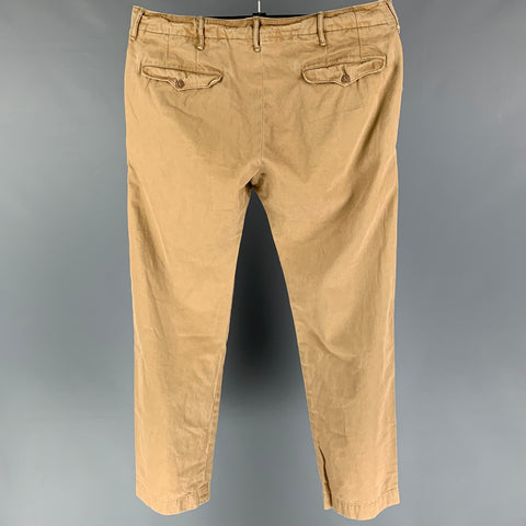 RRL by RALPH LAUREN Size 36 Beige Cotton Casual Pants