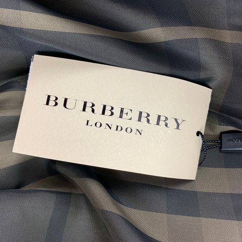 BURBERRY LONDON Size 36 Beige Cotton Notch Lapel Suit