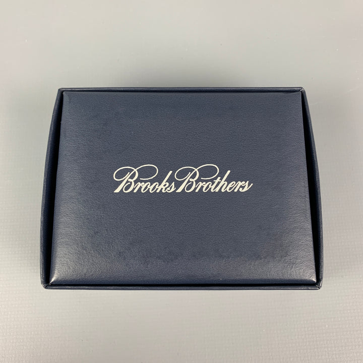 Vintage BROOKS BROTHERS Silver Engraved Tuxedo Cuff Links