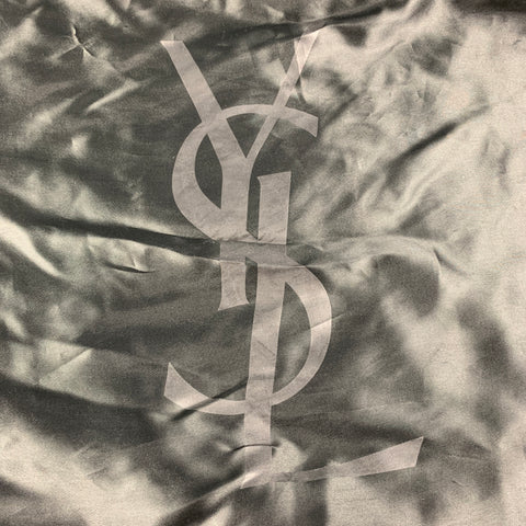YVES SAINT LAURENT 2012 CABAS Brown Leather Shoulder Bag