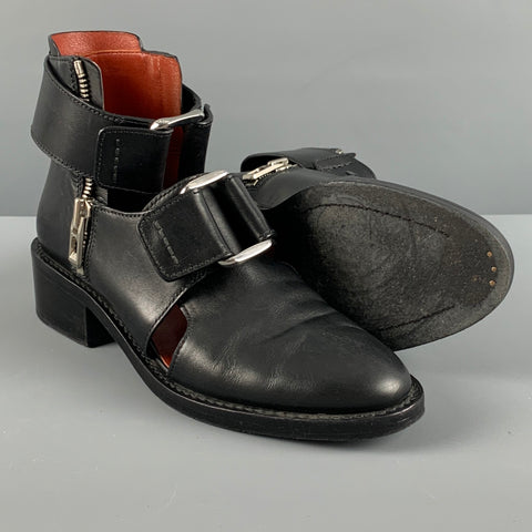 3.1 PHILLIP LIM Talla 8 Botas con corte negro