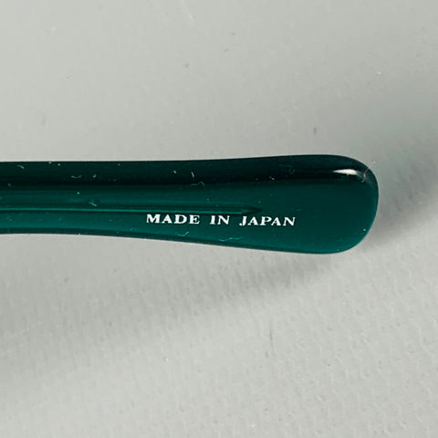 DRIES VAN NOTEN Green Grey Acetate Sunglasses