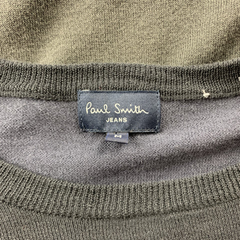 PAUL SMITH JEANS Size M Black Cotton Crew-Neck Pullover