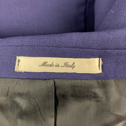 PAUL SMITH Size 40 Navy Wool Notch Lapel Suit