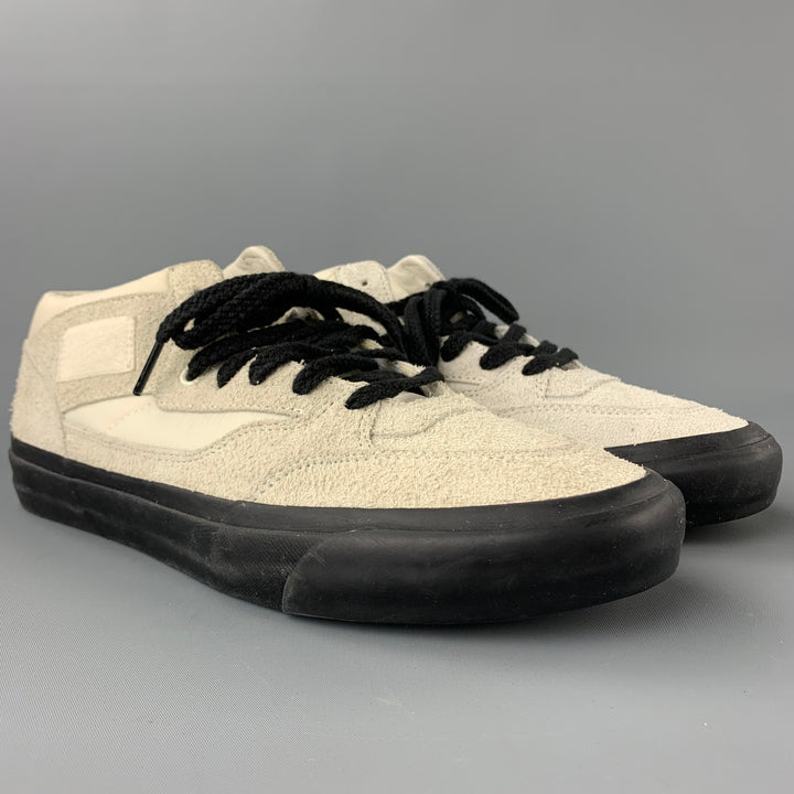 VANS x OUR LEGACY Size 9.5 White Suede Lace Up Sneakers