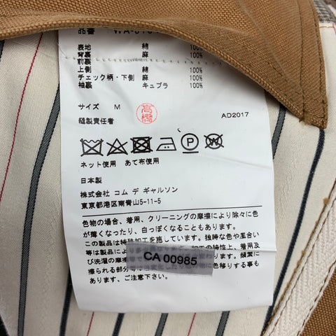 JUNYA WATANABE x CARHARTT Size M Mustard Patchwork Cotton Jacket