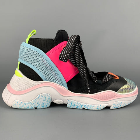 SOPHIA WEBSTER Size 10 Multi-Color Mixed Materials Sneakers