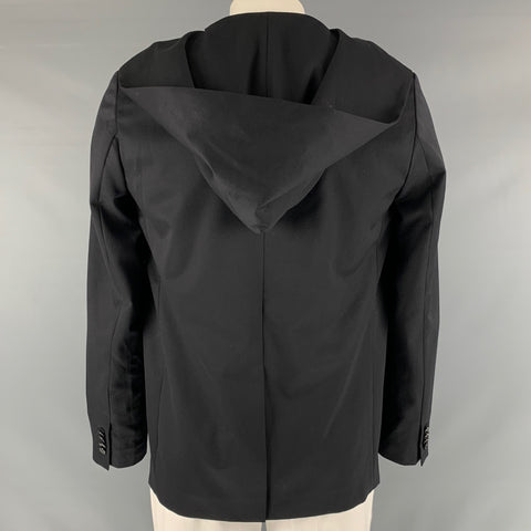FUMITO GANRYU Veste à capuche noire taille L