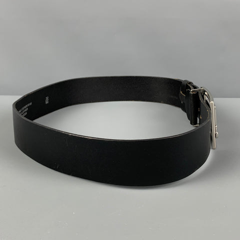 J. LINDEBERG Size 32 Black Leather Belt