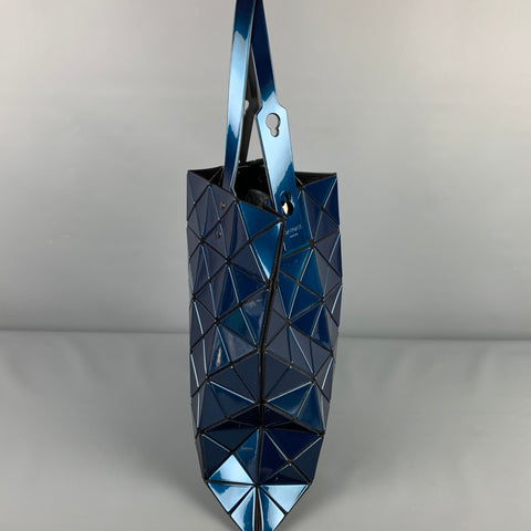 ISSEY MIYAKE BAO BAO Blue Geometric Acetate Tote Bag