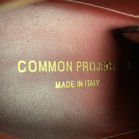 COMMON PROJECTS Size 10 Red Camouflage Suede Low Top Achilles Sneakers