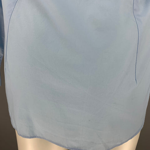 PAUL SMITH Size S Blue Cotton Long Sleeve Shirt