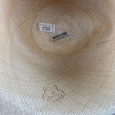 VINTAGE Size M Beige Straw Hats