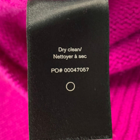 RAG & BONE Size M Pink Fuchsia Cashmere Crew-Neck Pullover
