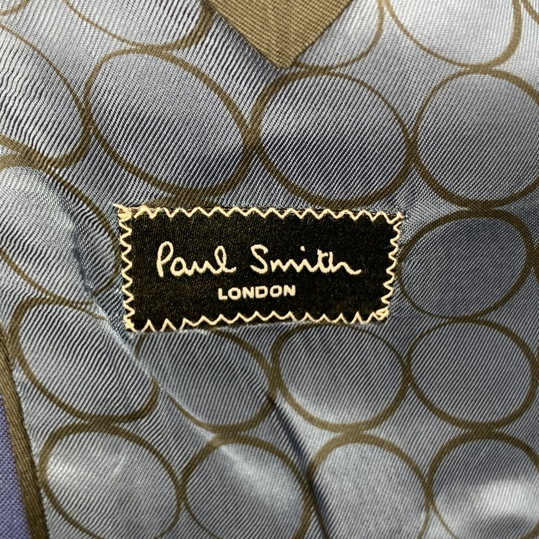 PAUL SMITH The Kensington Talla 40 Traje regular de lana / mohair azul real