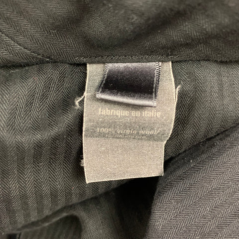 JOHN VARVATOS Size 32 Navy Wool Zip Fly Dress Pants