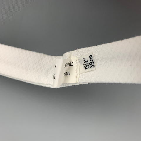 VINTAGE White Textured Bow Tie