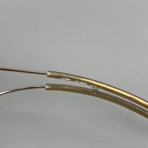 Vintage JEAN PAUL GAULTIER Silver Metal Sunglasses
