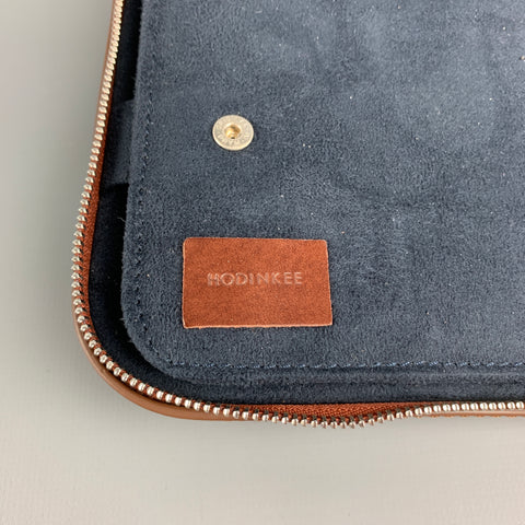 HODINKEE Tan Leather Watch Travel Bag