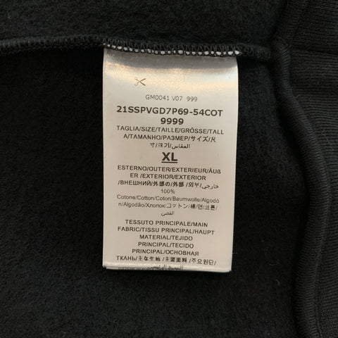 GIAMBATTISTA VALLI Talla XL Jersey de algodón blanco y negro