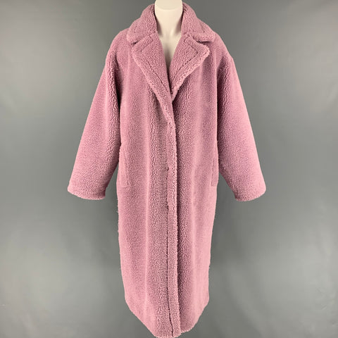 STAND STUDIO Taille S Manteau Maria en fausse fourrure polyester lavande