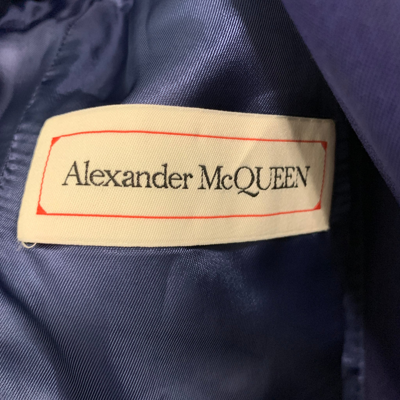 ALEXANDER MCQUEEN Size 34 Purple Black Wool Mohair Sport Coat