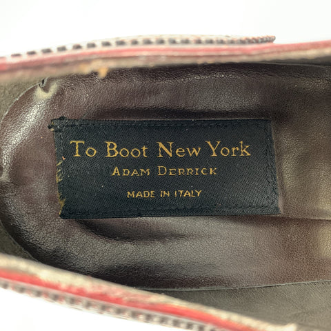 TO BOOT NY Size 13 Brown Leather Wingtip Lace Up Shoes