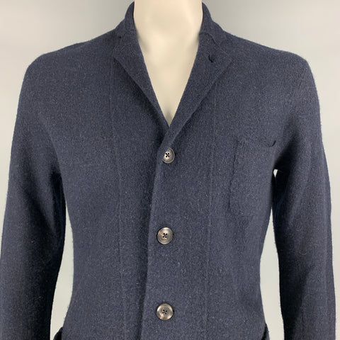 45rpm Size L Navy Wool Patch Pockets Jacket