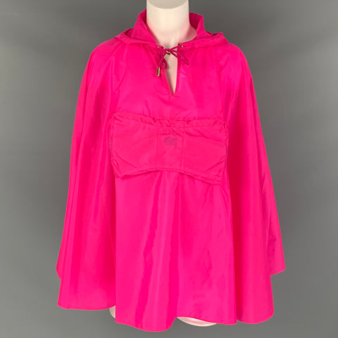 KATE SPADE Capa con capucha lisa de poliamida rosa talla única