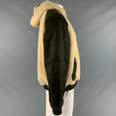 POLO by RALPH LAUREN Size XL Cream Green Jacket